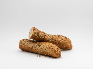 Grainy pretzel stick I