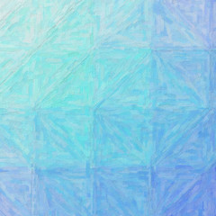 Abstract illustration of Square blue gree white and red Impasto with color variations background, digitally generated.