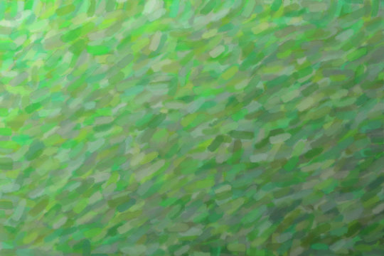 Green paint abstract background, digitally generated.