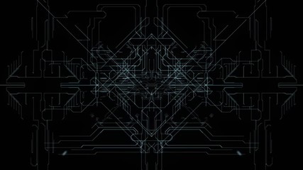 Going through a cyber and modern tunnel