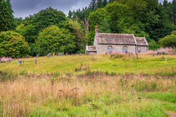 St Francis Church and Graveyard at Byrness / Built in the eighteen century St Francis Church was at...