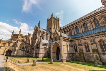 Fototapeta na wymiar Wells Cathedral, Somerset