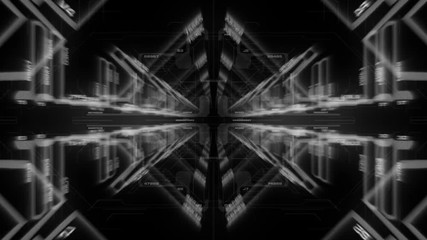 Passing through a cyber world