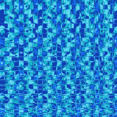 blue irregular squares mosaic for trendy print