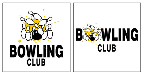 bowling club logo
