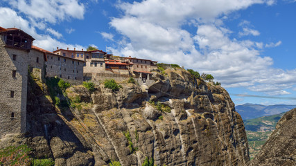 Fototapeta premium Cableway to the Monastery.