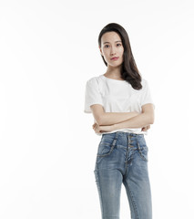 Fototapeta premium portrait of young woman