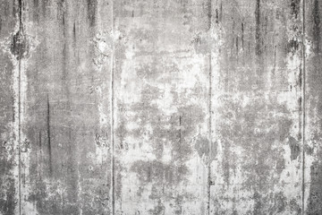 Old empty gray concrete wall, close-up