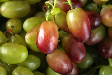 Fresh ripe grapes, closeup