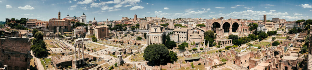 Fototapeta na wymiar Rome, Foro Romano, Roman Forum