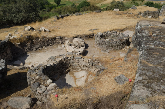 Castro de Saceda, Cualedro. Ourense, Galicia. Espa&ntilde;a.