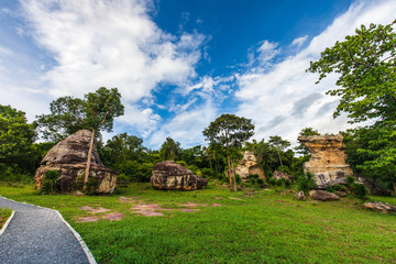 Landscape  of   Nam-Phong national park, Khon-Kaen province, Thailand.