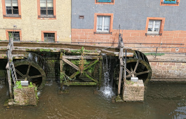  ancient water mills of Saarburg (Germany)