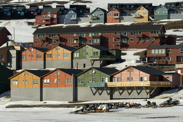 Longyearbyen, archipel du Spitzberg, Svalbard