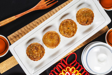 Mid Autumn Festival Chinese Traditional Pastry Mooncake