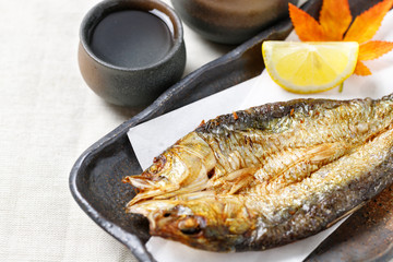 イワシの開き素揚げ