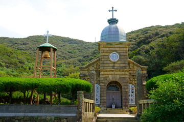 [長崎県]新上五島町の頭ヶ島天主堂
