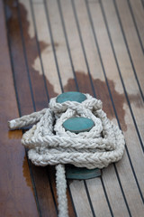 Rope on deck