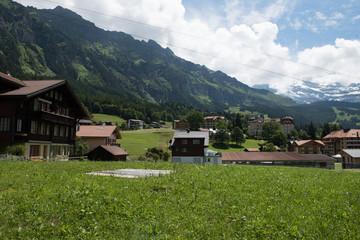 wengen lauterbrunnen in switzerland