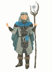 old wise druid