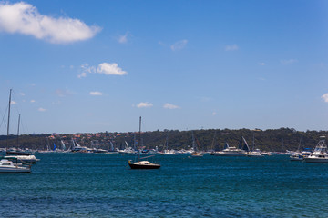 Obraz premium The headland near the entrance to Sydney Harbour, Australia