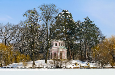 Island of love in Sofyivka park