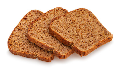 brown bread slice