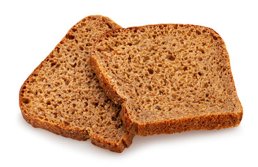 brown bread slice
