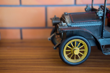 Toy ancient classic car