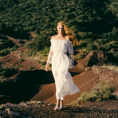 Femme qui marche