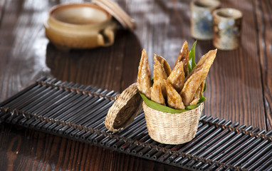 Chinese food braised chicken tip