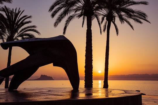 Sunrise in Albir Costa Blanca Spain