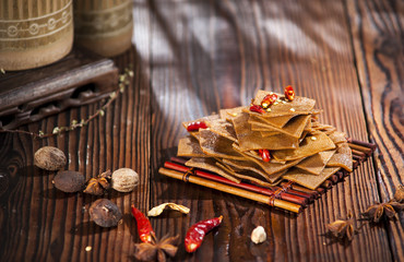 Chinese cuisine, brine, tofu