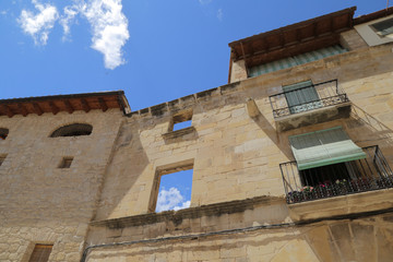 Fototapeta na wymiar Architectural detail of Spanish village
