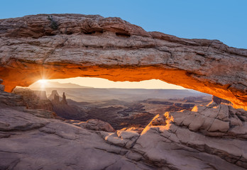 Mesa Arch Sunrise wide angle