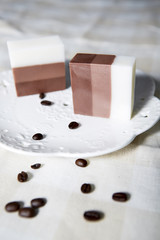 Chocolate-flavored bath soap