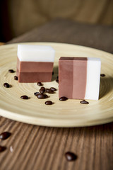 Chocolate-flavored bath soap