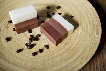 Chocolate-flavored bath soap