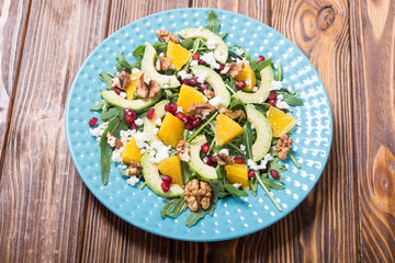Fruit avocado salad