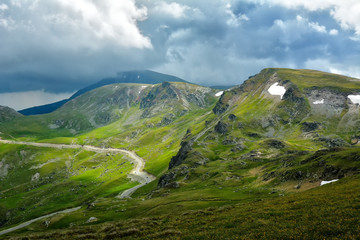 Transalpina road is the highest road in Romania. It’s one of the famous Romanian high altitude roads