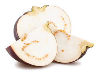 Fototapeta premium round mauve eggplant