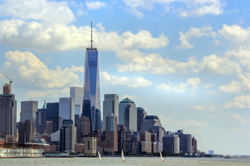 Fototapeta premium Panoramę Nowego Jorku