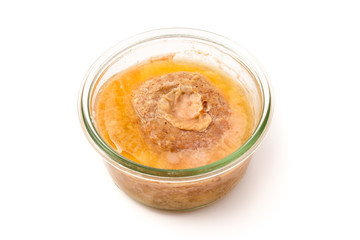 Frühstücksfleisch in Gelee