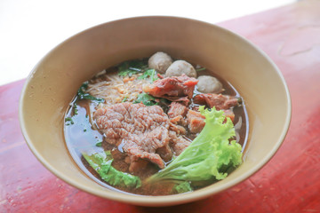 Chinese noodle ,beef noodle