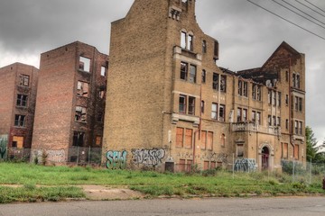 The Midwest City of Detroit has Thousands of Abandoned Buildings left by People and Industry