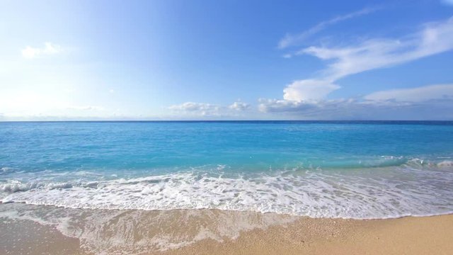 Kathisma beach in Lefkas Greece