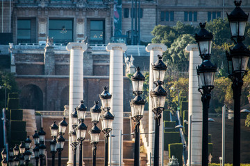 Barcelona Torres Museo Nacional de Arte de Catalunya, Montjuïc © Paolaroid