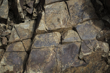 Stone background. Stone texture. Brown stone background.