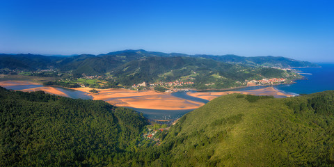 Urdaibai marsh in Basque Country