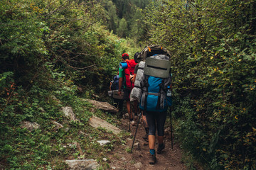 vacation in mountains